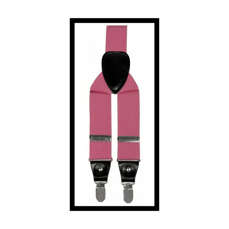 Convertible Clip & Button Suspenders