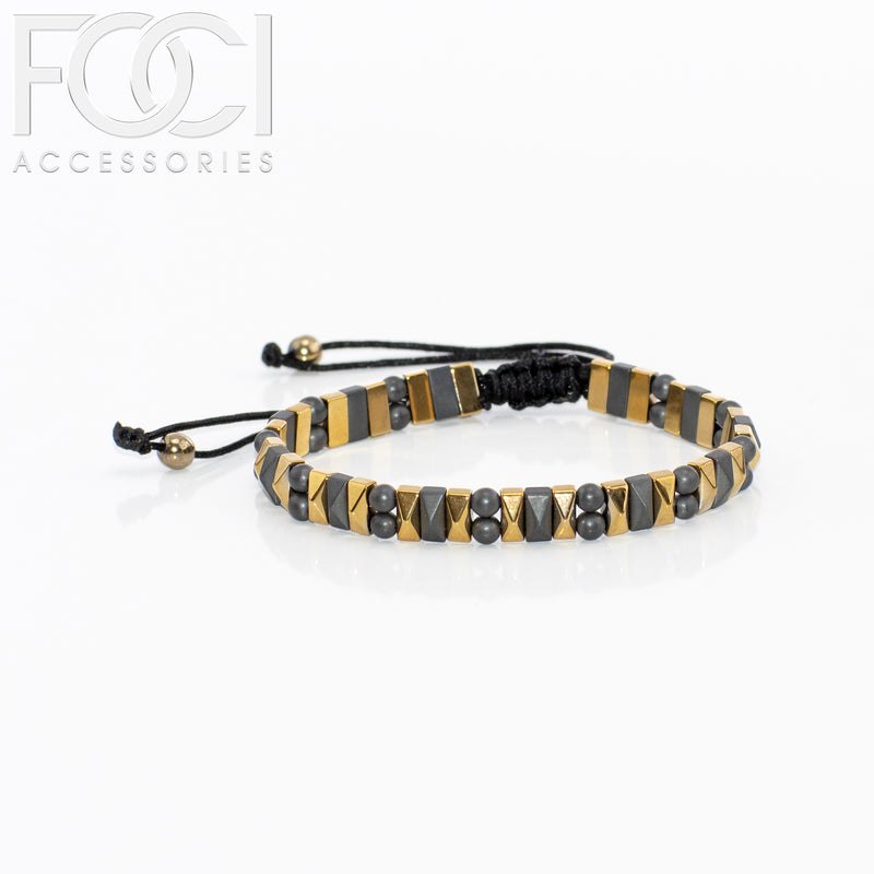 Unisex Rectangle Beaded Bracelet