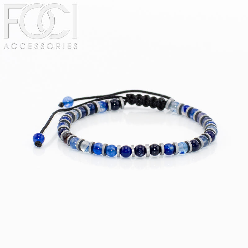 Unisex Spaced Beaded Bracelet