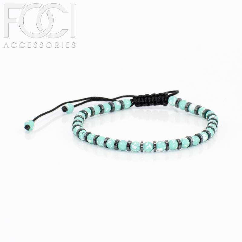 Unisex Spaced Beaded Bracelet