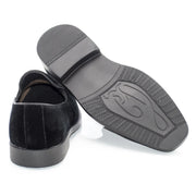 Black Velvet Designer Kid's Loafer