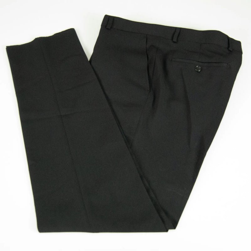 Black and White Splash 3-Piece Slim-Fit Suit