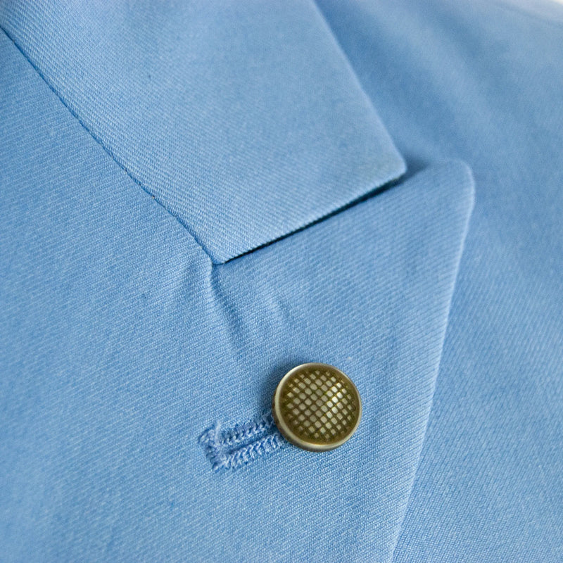 Light Blue 3-Piece Slim-Fit Suit