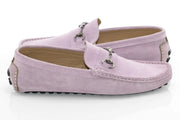 Men's Lilac Moc-Toe Bit Loafer Dress Shoe