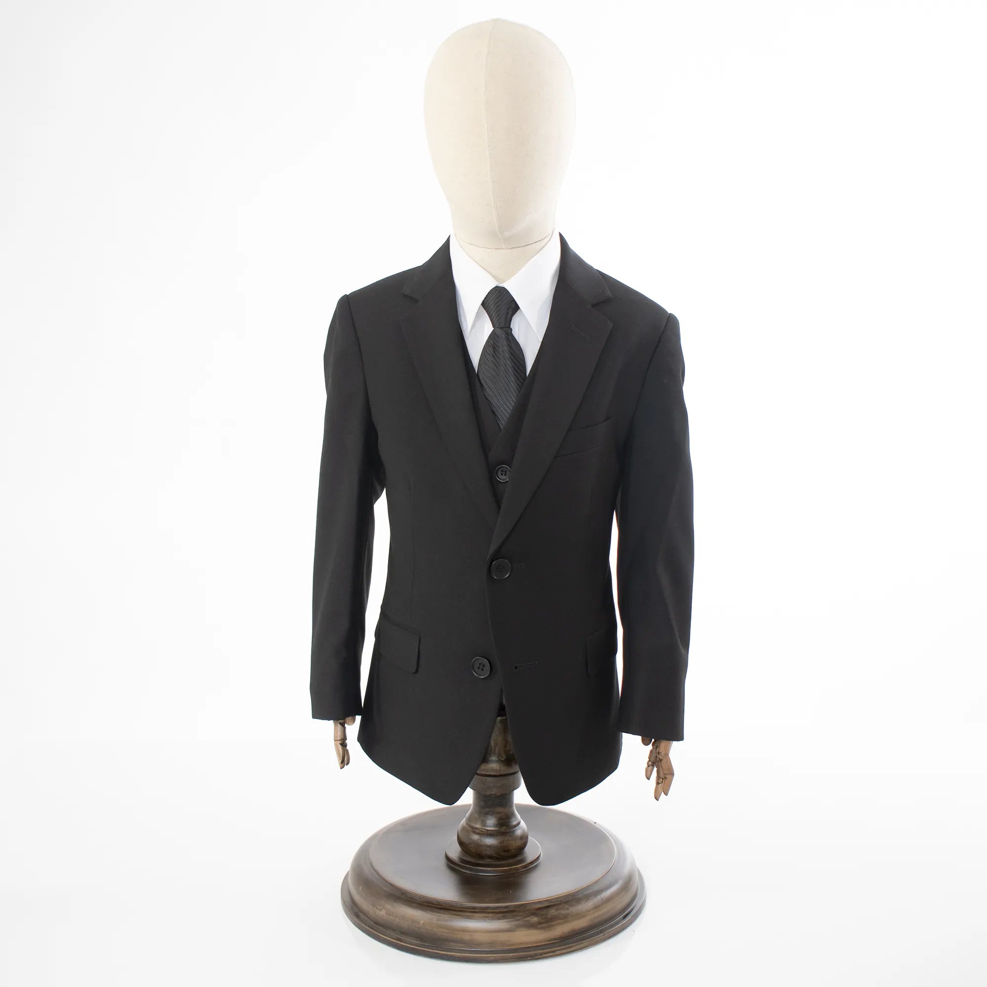 Black Premium 3-Piece Kid's Suit