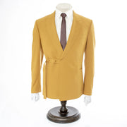 Men's Mustard Yellow 2-Piece Slim Fit Suit