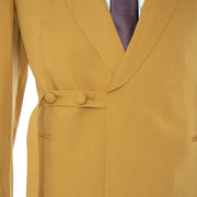 Men's Mustard Yellow 2-Piece Slim Fit Suit