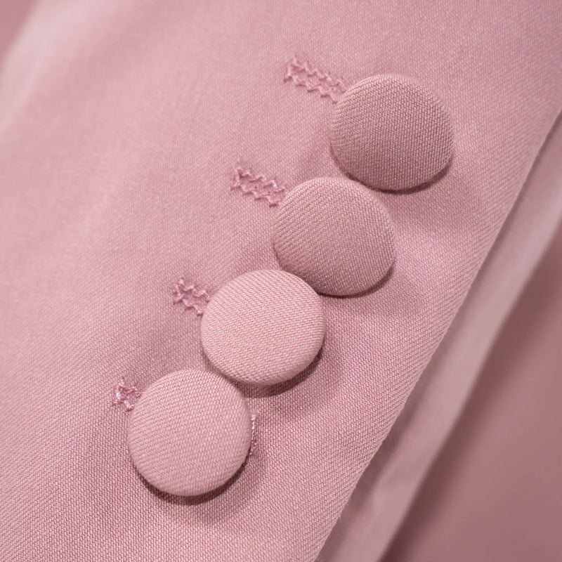 Men's Dusty Rose Pink 2-Piece Slim Fit Suit