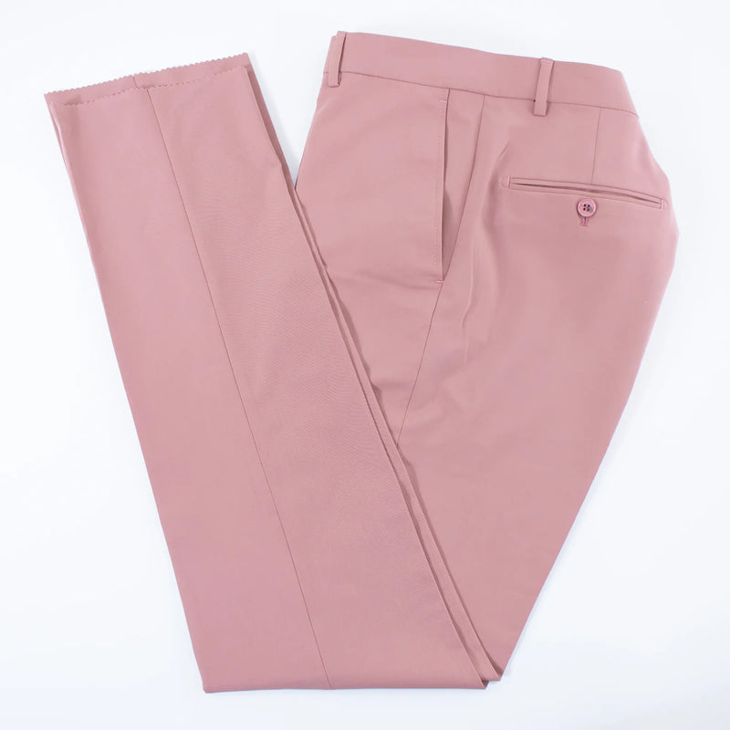 Men's Dusty Rose Pink 2-Piece Slim Fit Suit