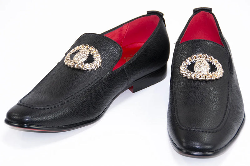 Black Designer Dress Loafer