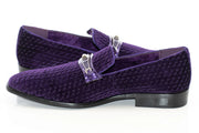 Men's Eggplant Purple Bit-Loafer