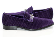 Men's Eggplant Purple Bit-Loafer