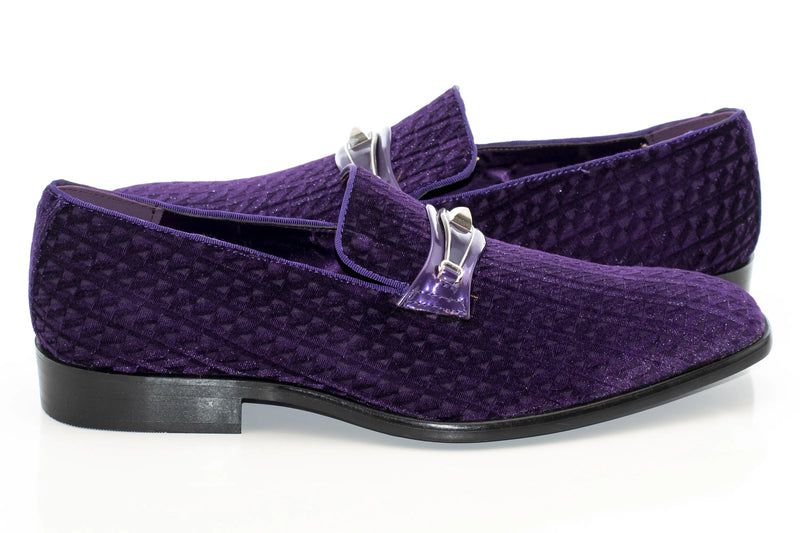 Men's Eggplant Purple Bit-Loafer