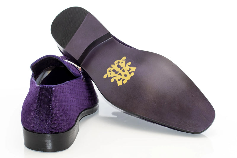 Men's Eggplant Purple Bit-Loafer