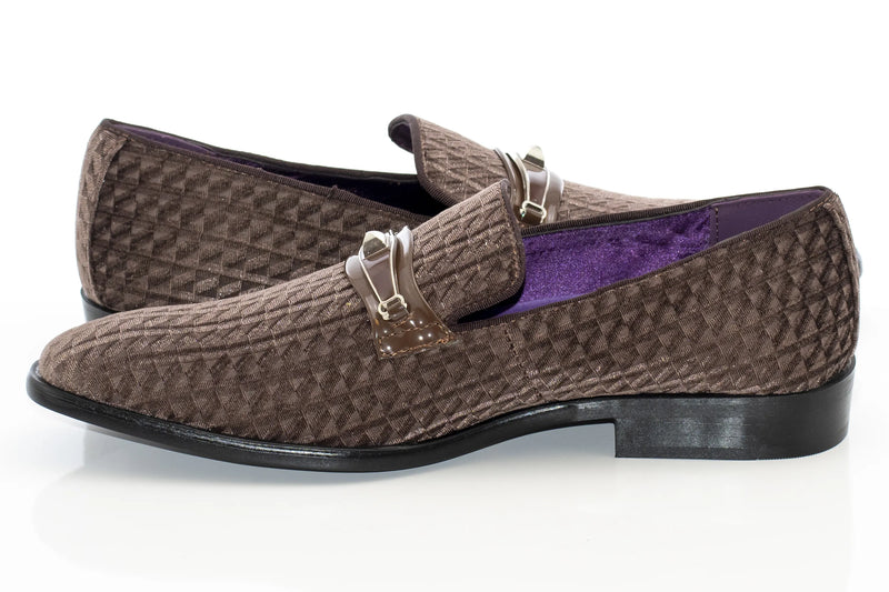 Men's Mocha Brown Bit-Loafer