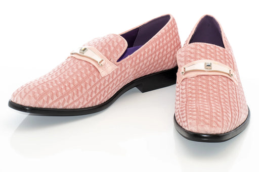 Men's Pink Bit-Loafer