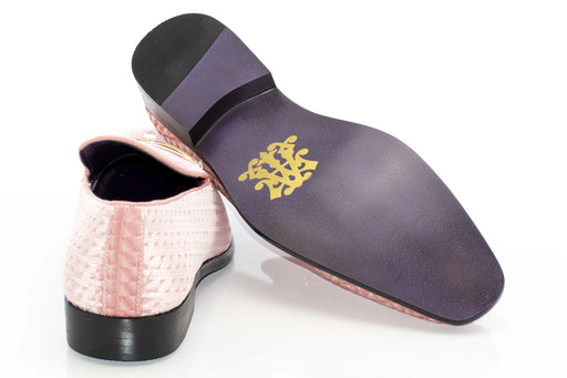 Men's Pink Bit-Loafer