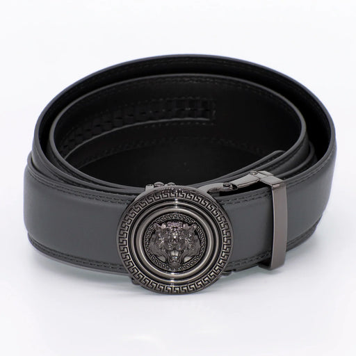 Men's Gunmetal Black Tiger Animal Belt Buckle