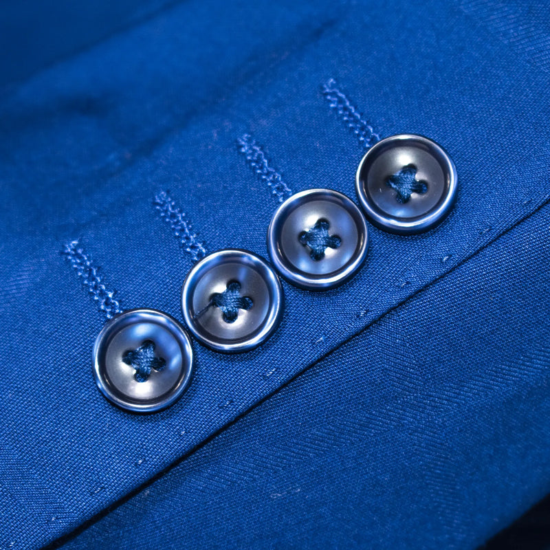 Royal Window Check 3-Piece Regular-Fit Suit