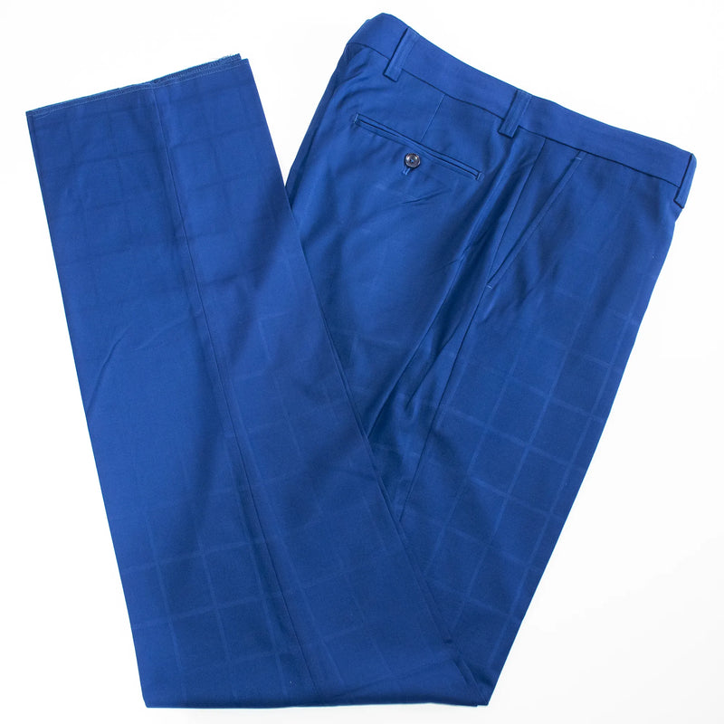 Royal Window Check 3-Piece Regular-Fit Suit