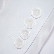 Luther White 2-Piece Tailored-Fit Suit - Cuffs