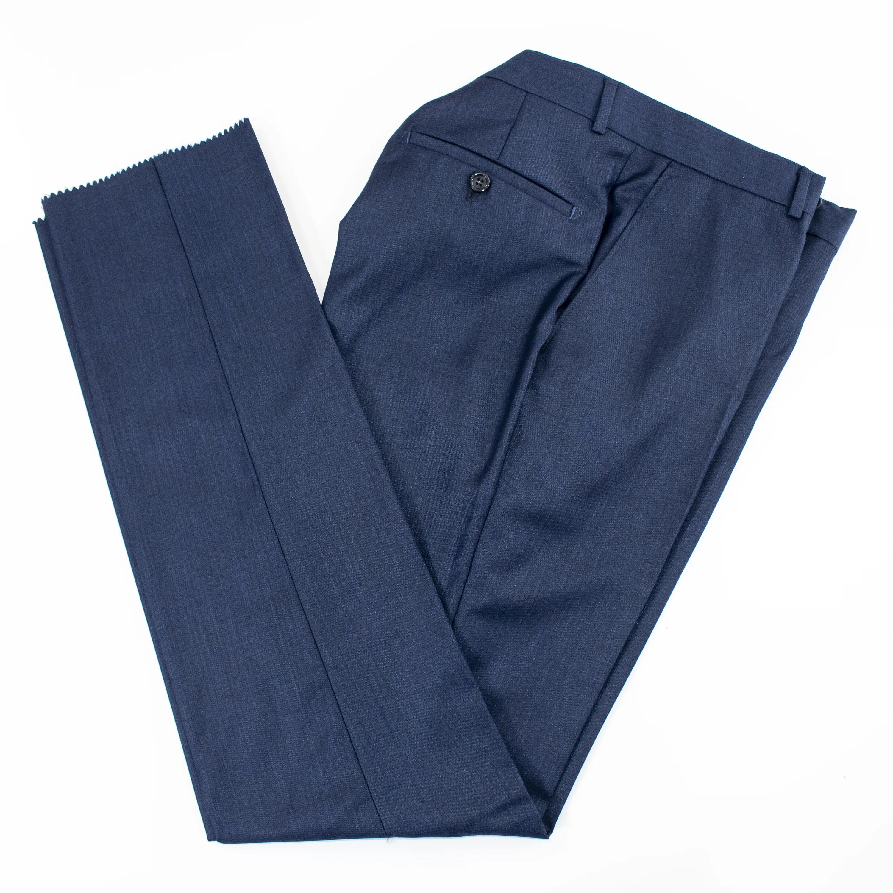 Men's Midnight Blue Twill 3-Piece Suit
