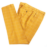 Men's Copper Checked 3-Piece Tailored-Fit Suit - Pants