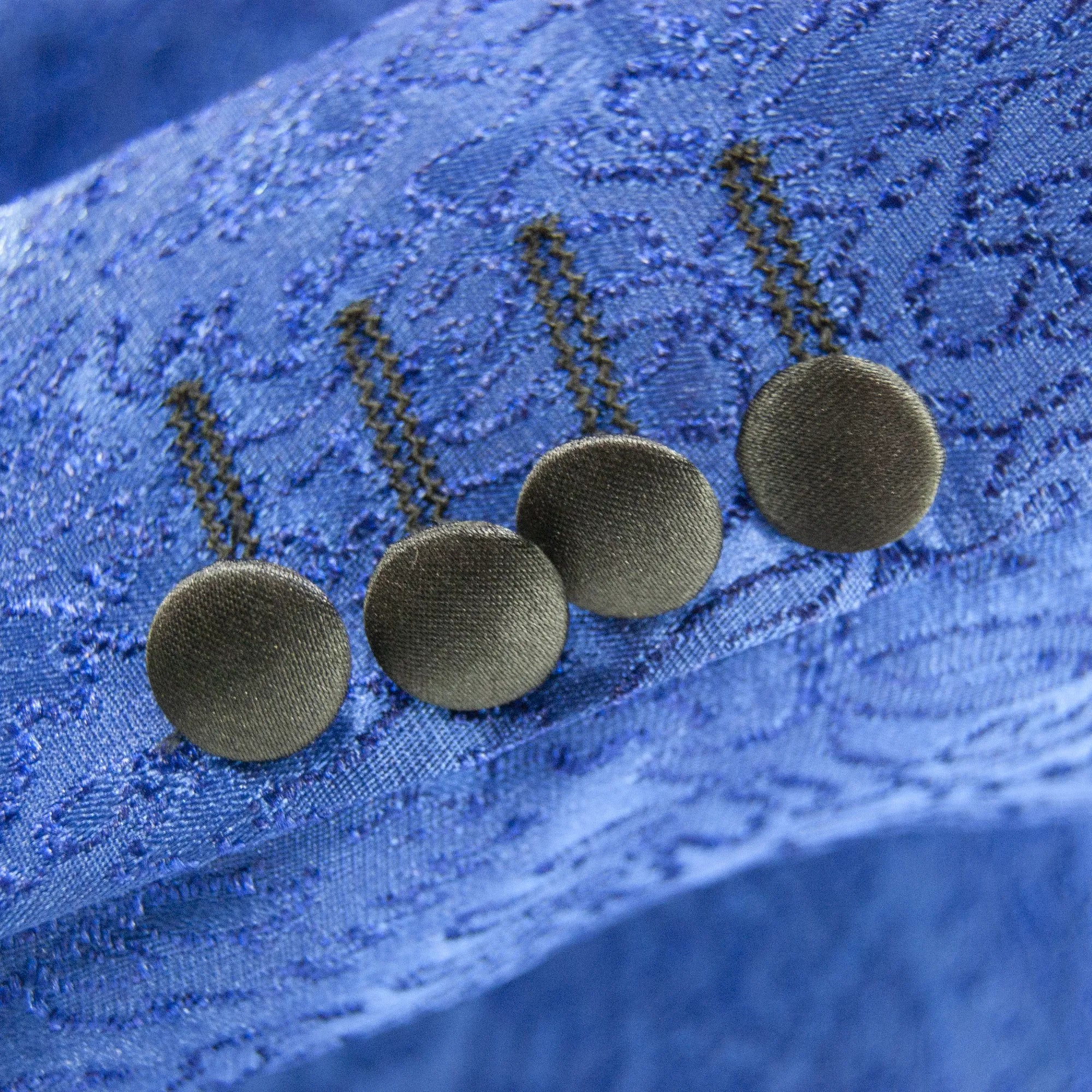 Sapphire Paisley 3-Piece Tailored-Fit Tuxedo