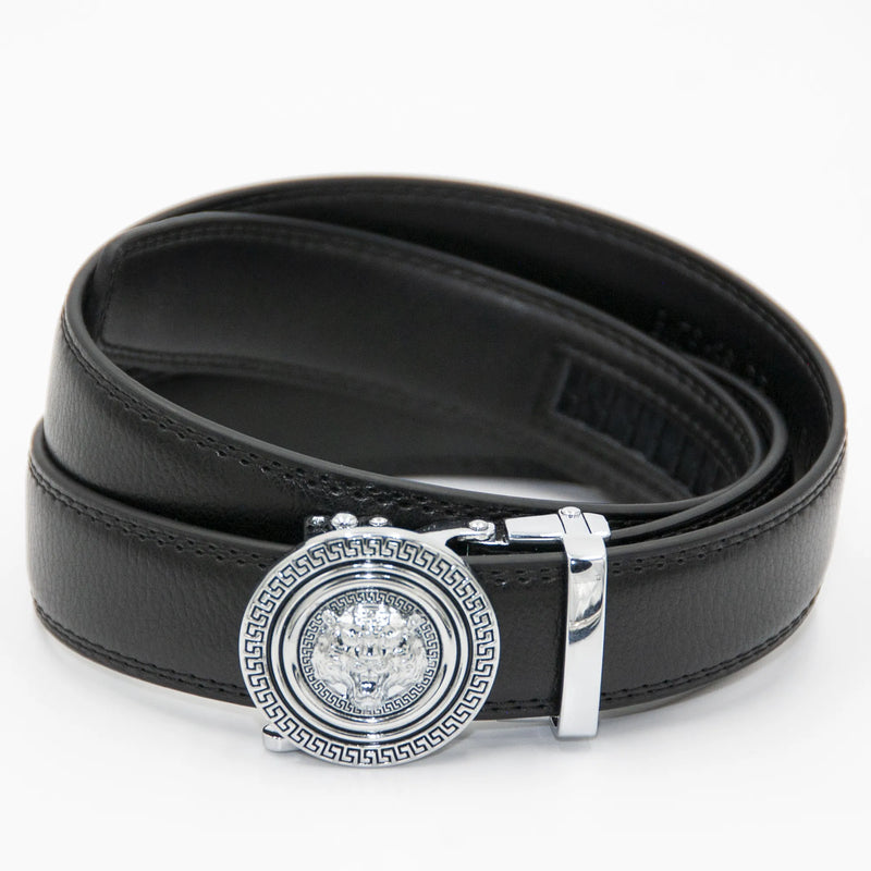 Small Silver Fashion Coin Belt Buckle