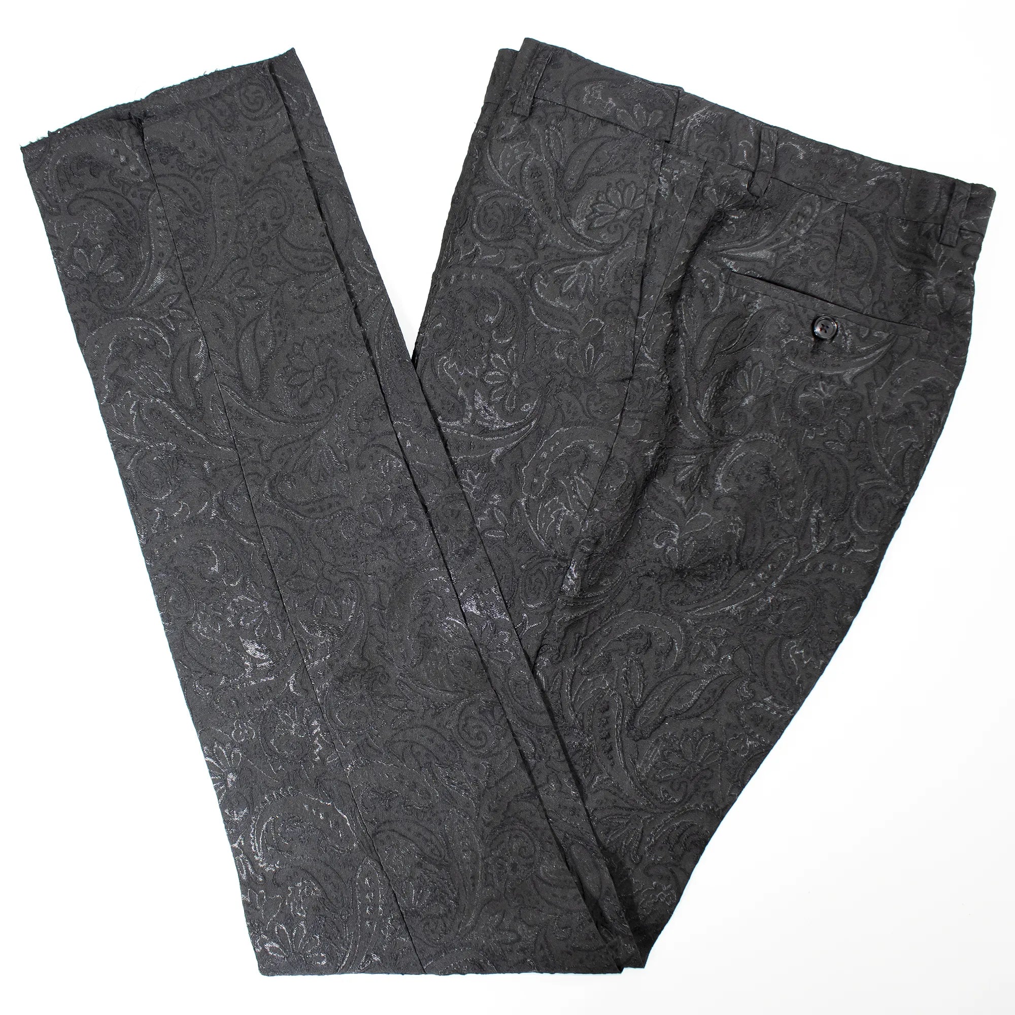 Men's Black 3-Piece Tuxedo With Rhinestones