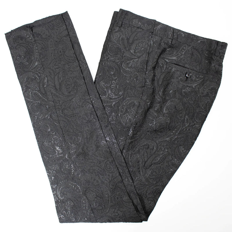 Men's Black 3-Piece Tuxedo With Rhinestones