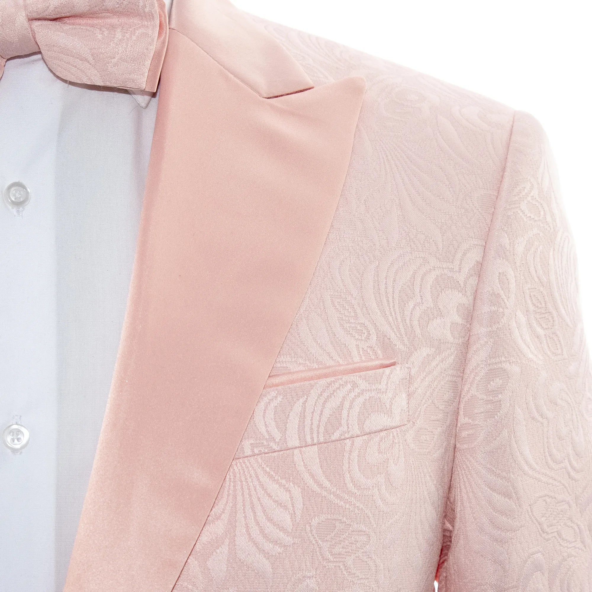Men's Blush Pink 3-Piece Tuxedo