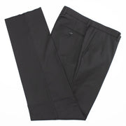 Men's Black And Red Slim-Fit Suit