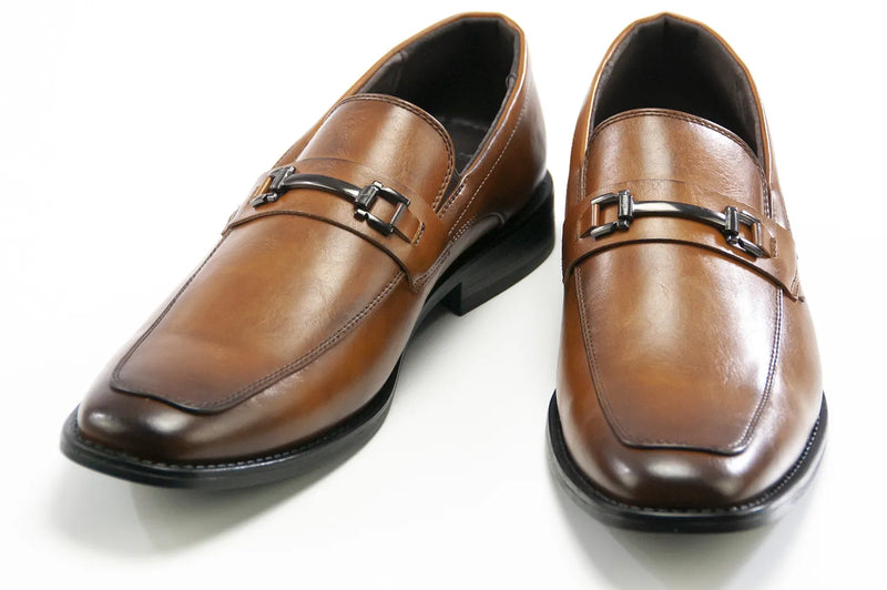 Cognac Classic Bit Dress Loafer