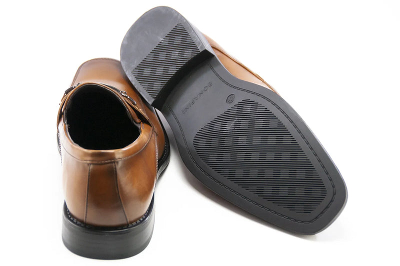 Cognac Classic Bit Dress Loafer