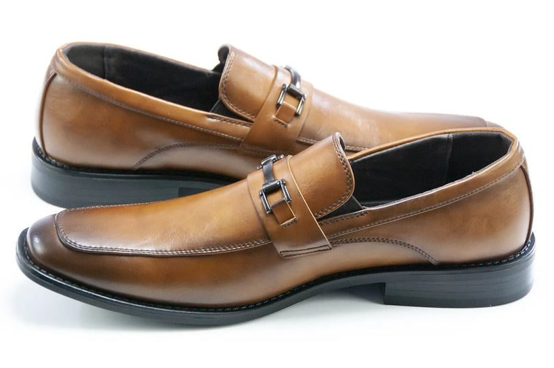Cognac Classic Bit Dress Loafer