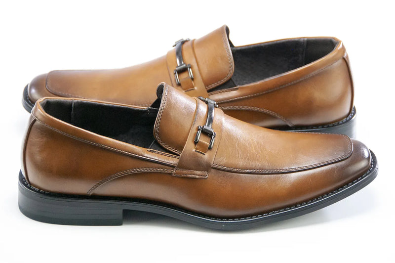 Cognac Classic Bit Dress Loafer