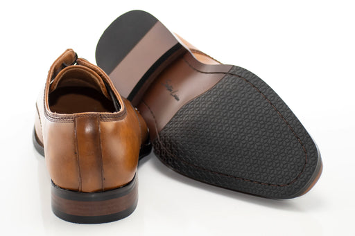 Men's Brown Leather Derby Lace Dress Shoe