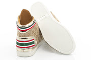 Men's Gold High-Top Sneaker
