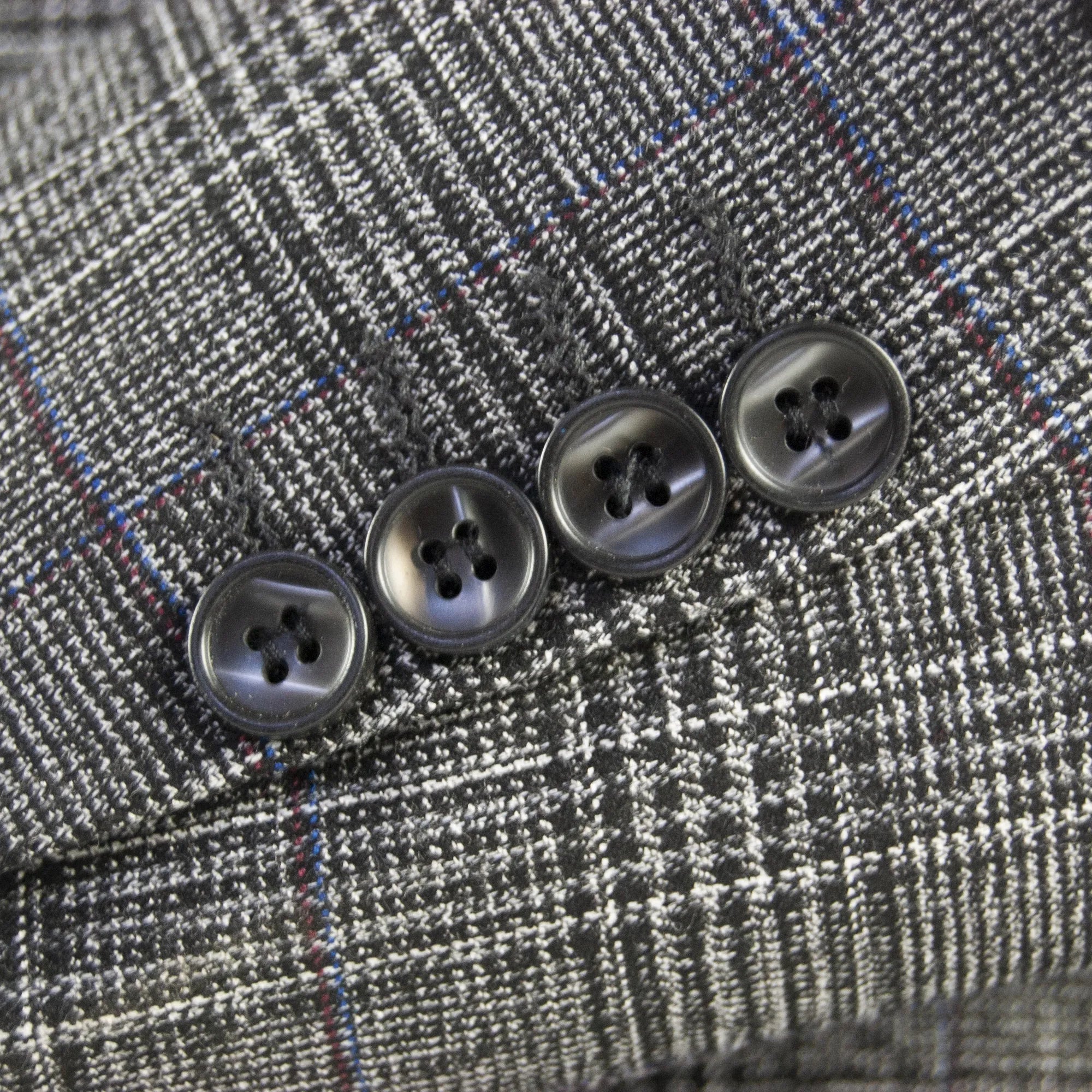 Gray Double-Breasted 2-Piece Slim-Fit Suit