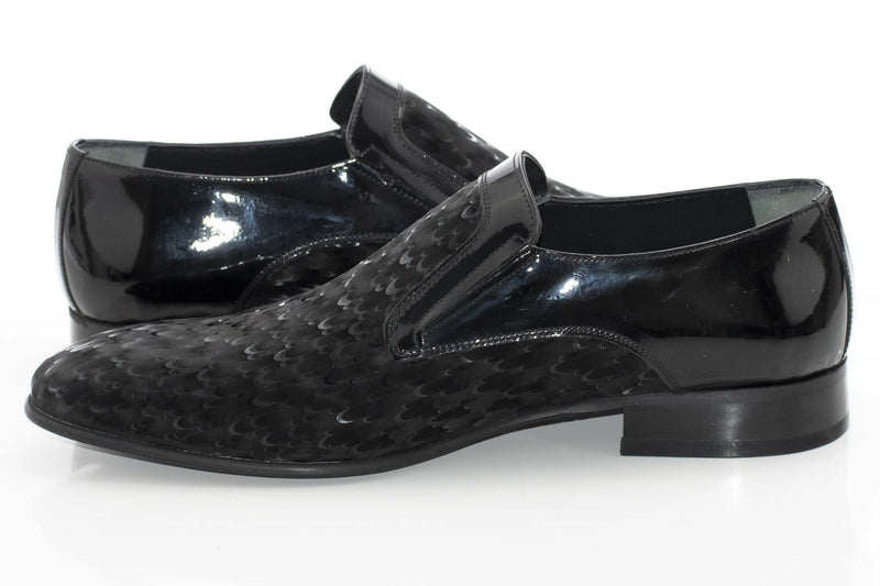 Black Wave Loafers