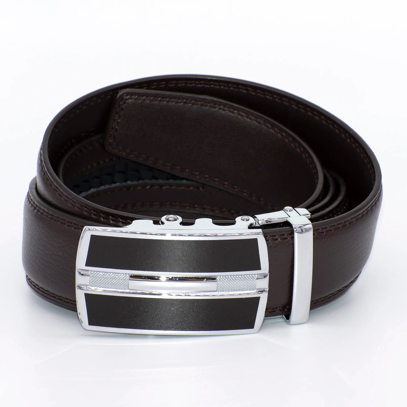 Men's Silver Art Deco Belt Buckle