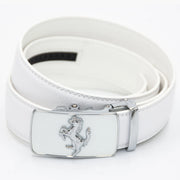 Men's Silver Horse Animal Belt Buckle