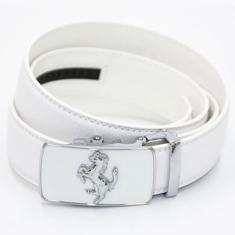 Men's Silver Horse Animal Belt Buckle