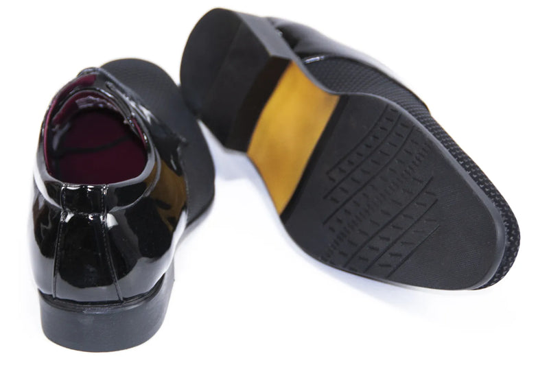 Black Tuxedo Lace-up