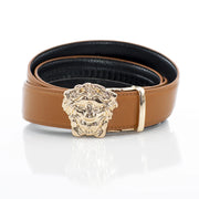 Men's Gold Lion Belt Buckle