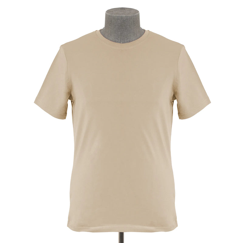 Tan Crew Neck Shirt