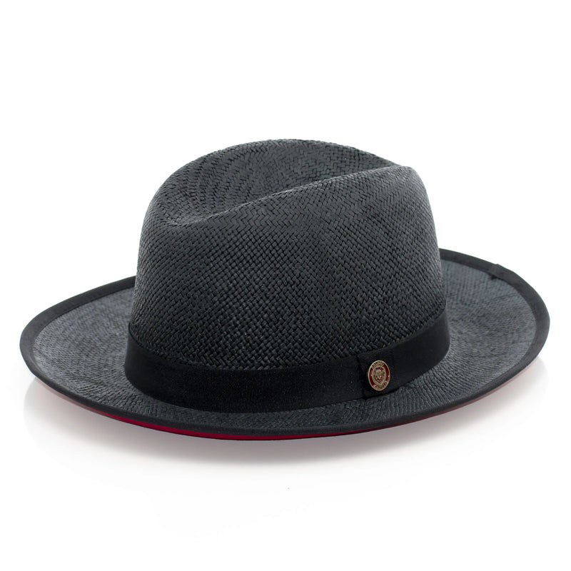 Straw Snap Brim Fedora