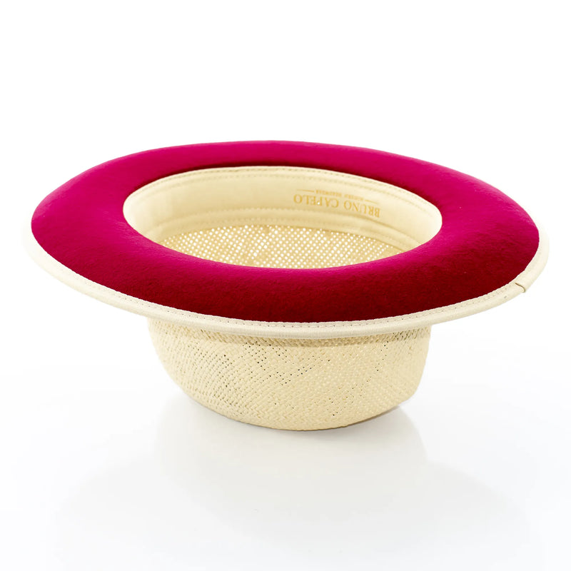 Straw Snap Brim Fedora