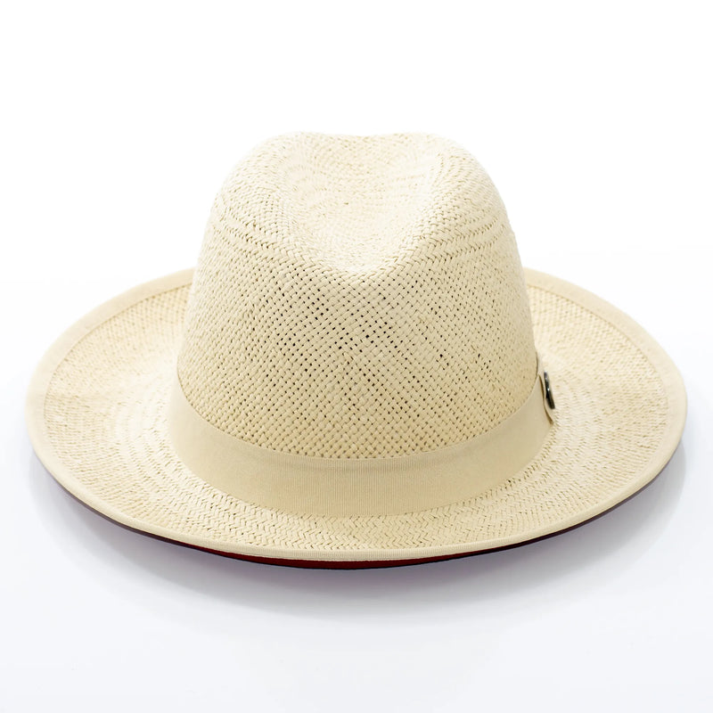 Straw Snap Brim Fedora